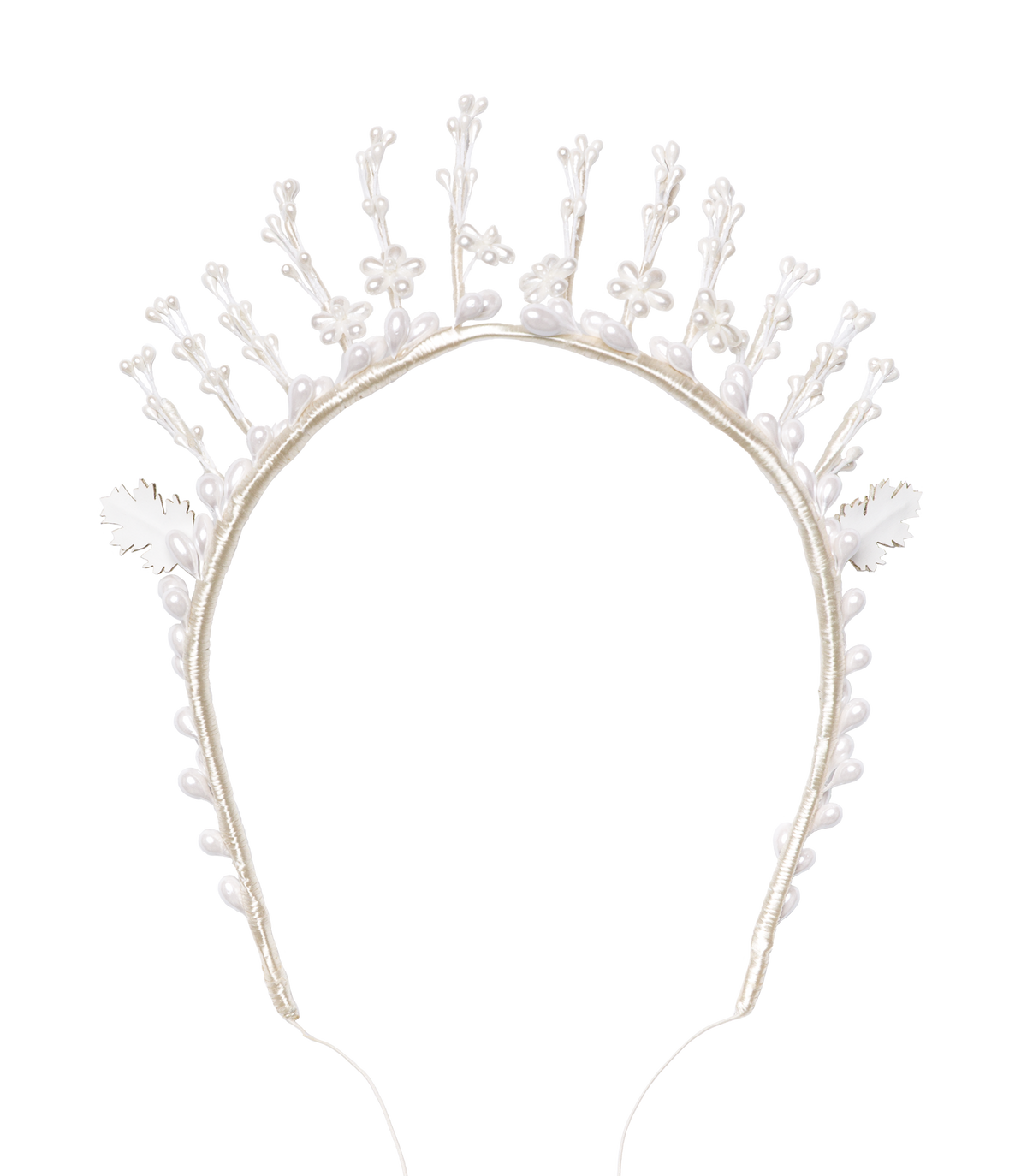 Faye Tiara in Antique Pearl - view 5