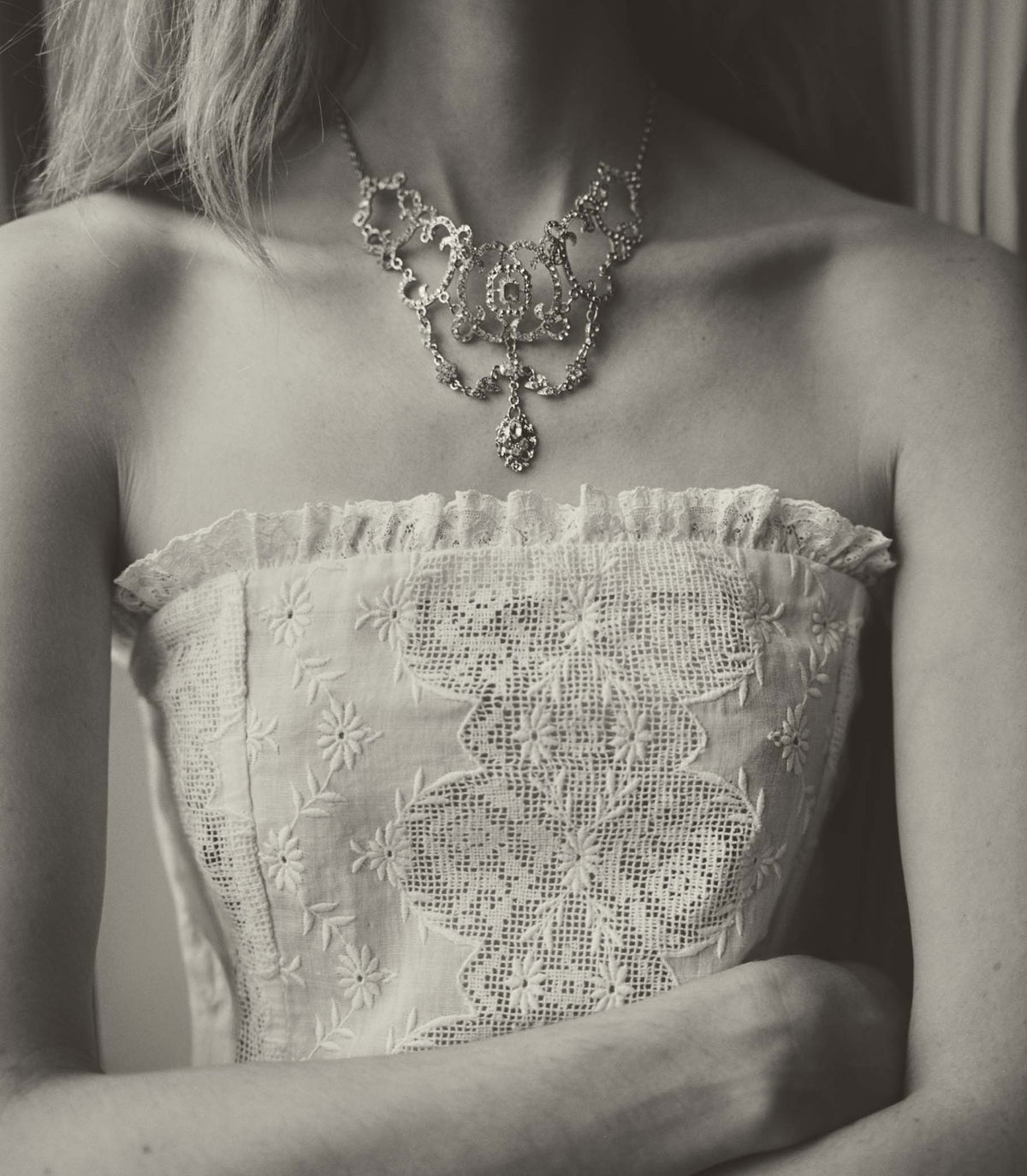 Josephine Anniversary Dress in Salt - view 3