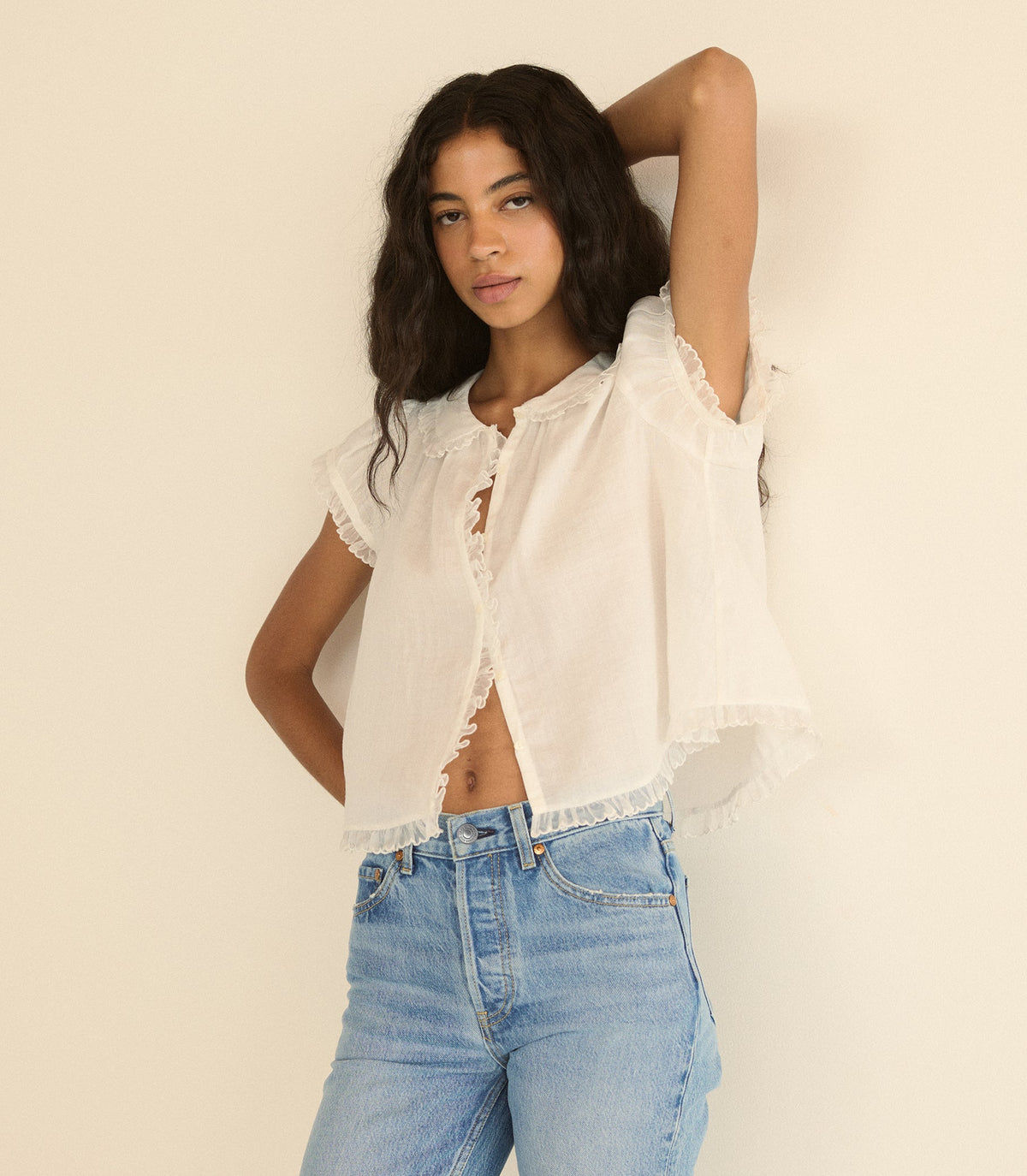 Karina Top in Salt - view 2
