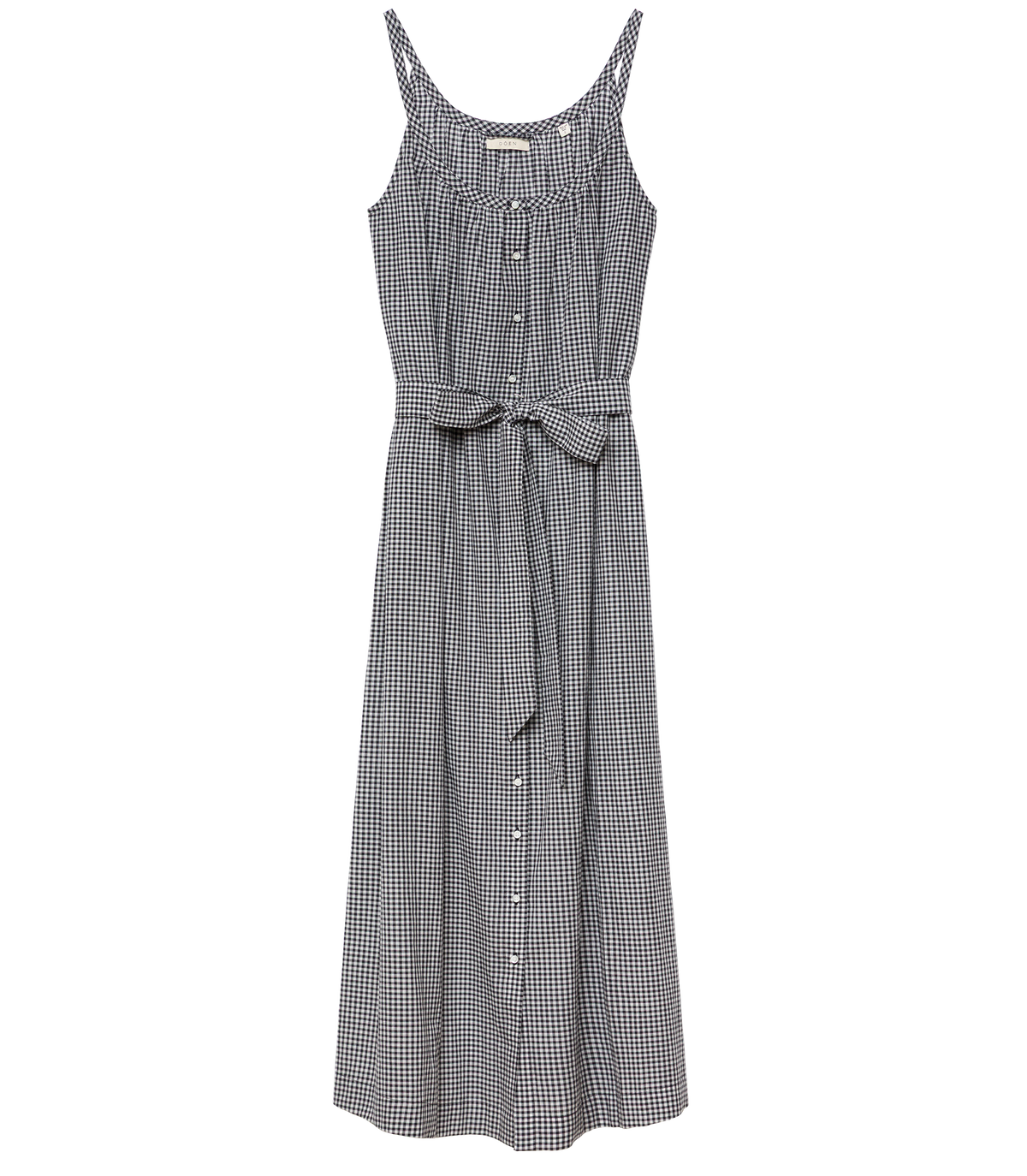 Nevita Dress in Noir la Maddalena Gingham - view 5