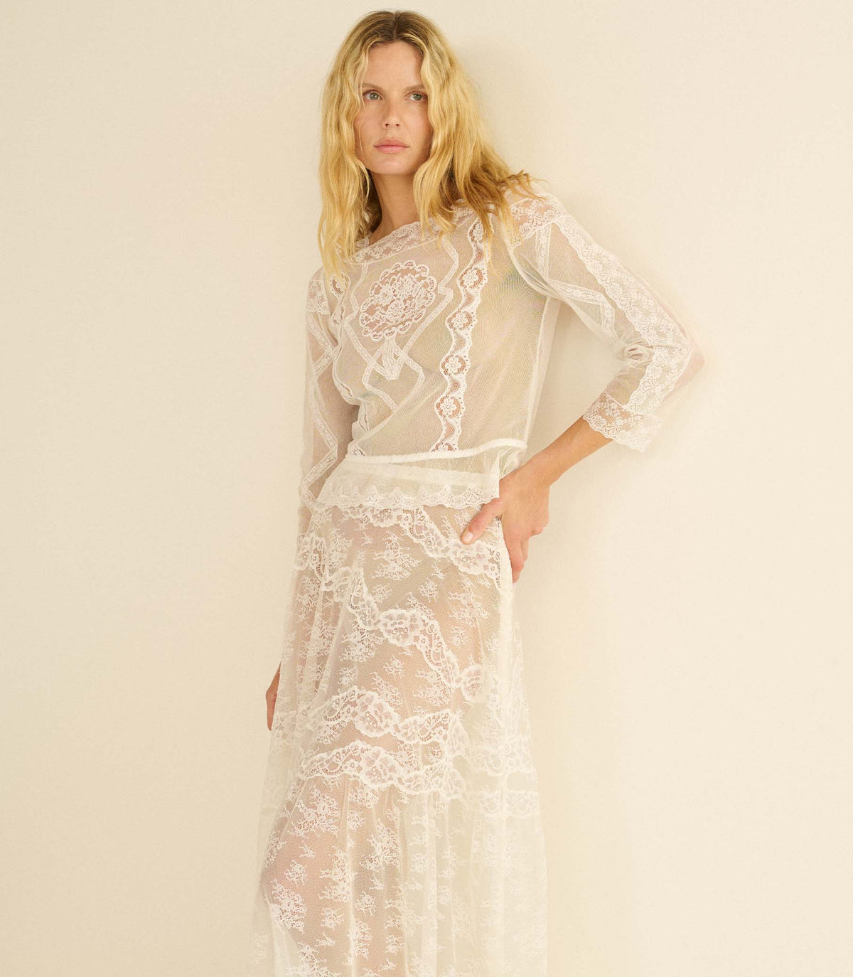 Victoriana Skirt in Salt - view 8