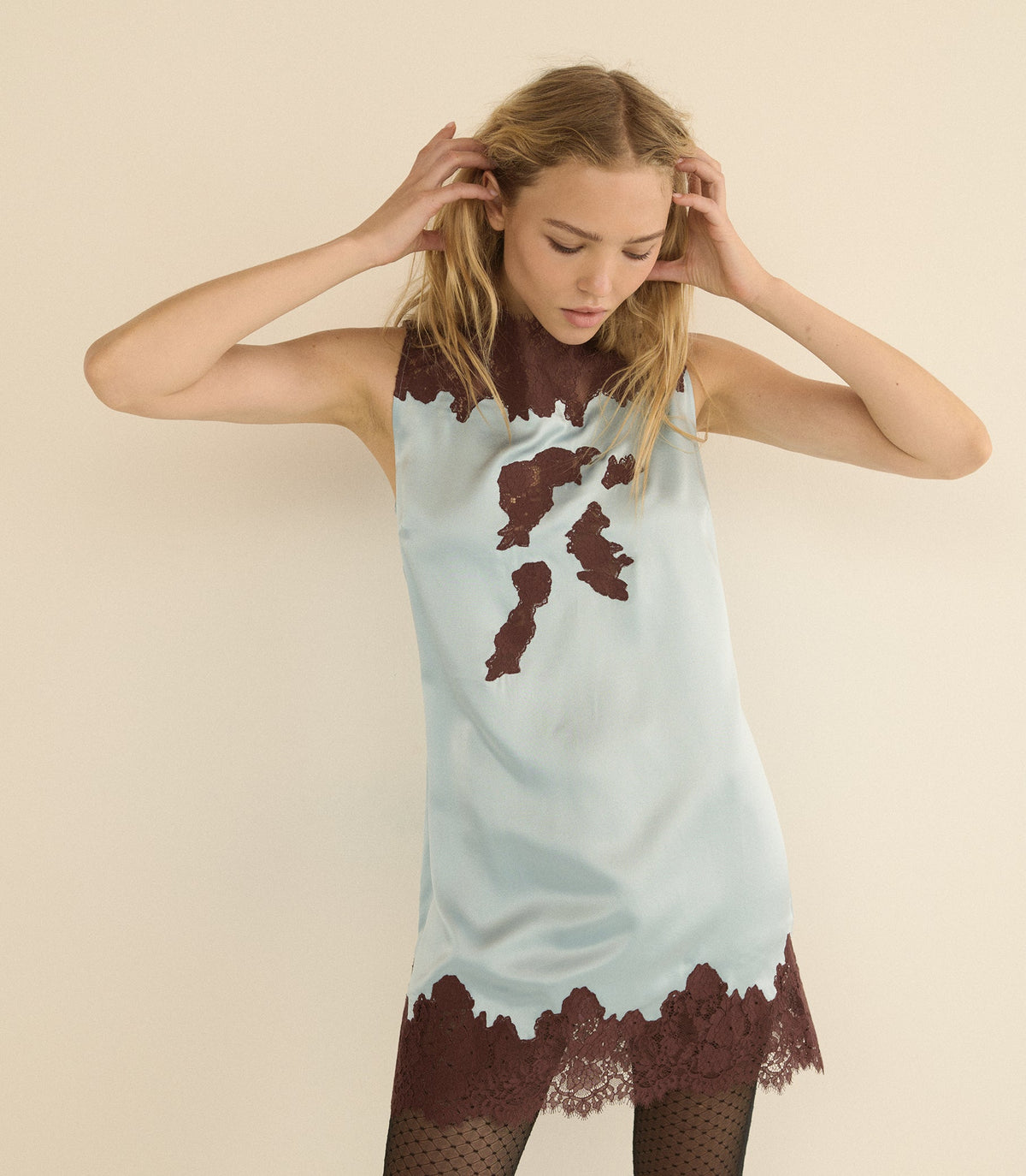 Vida Dress in Cloudless Sky - view 7