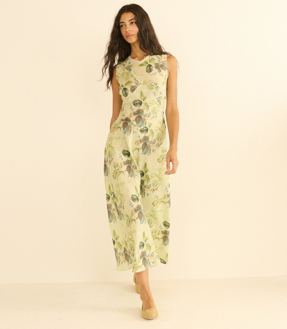 Adelana Dress in Floraison de Mûres - view 5