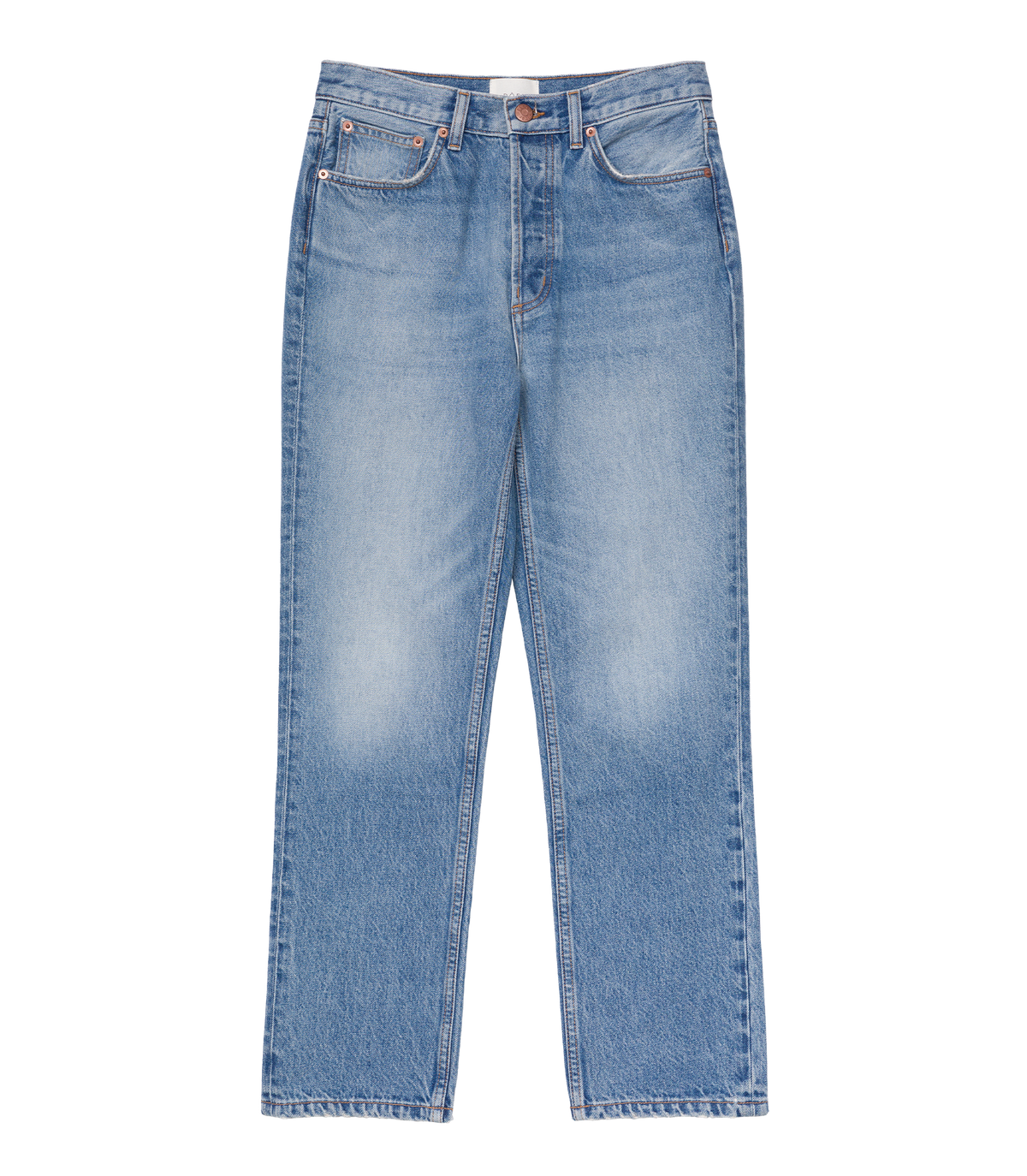 Diana Crop Jean in Geneve Wash - view 4