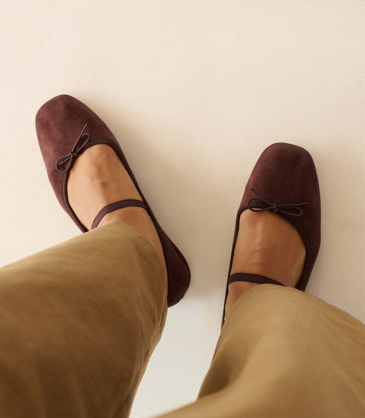 Eleni Mary Jane in Chocolate Suede - view 5