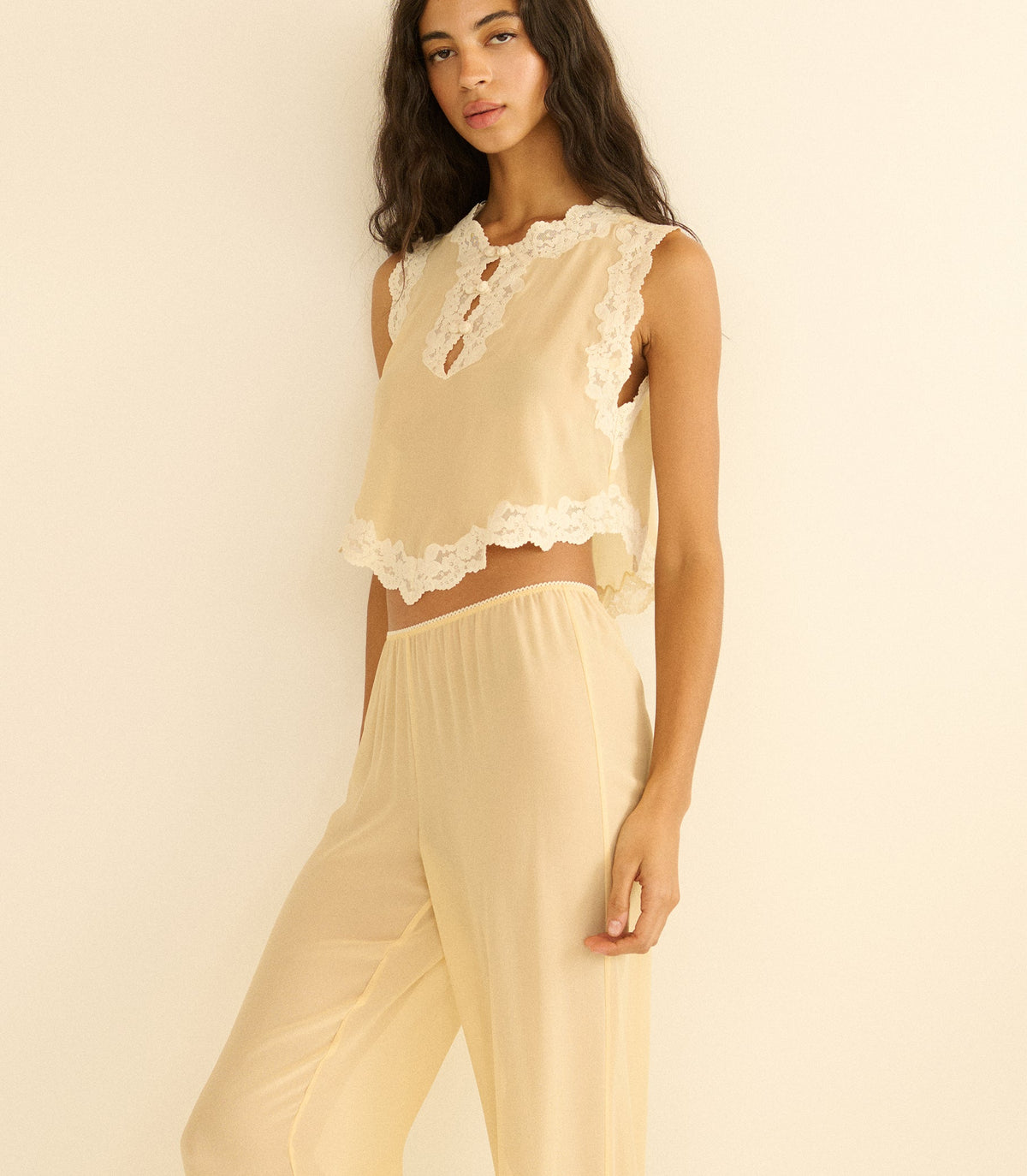 Felise Pant in Shell - view 2