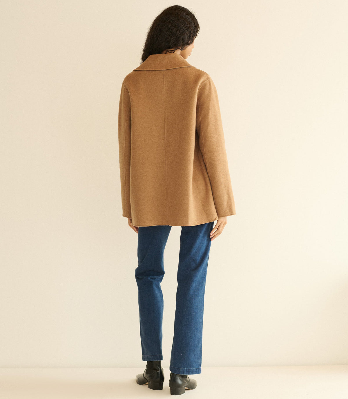 Germain Coat in Light Khaki - view 5