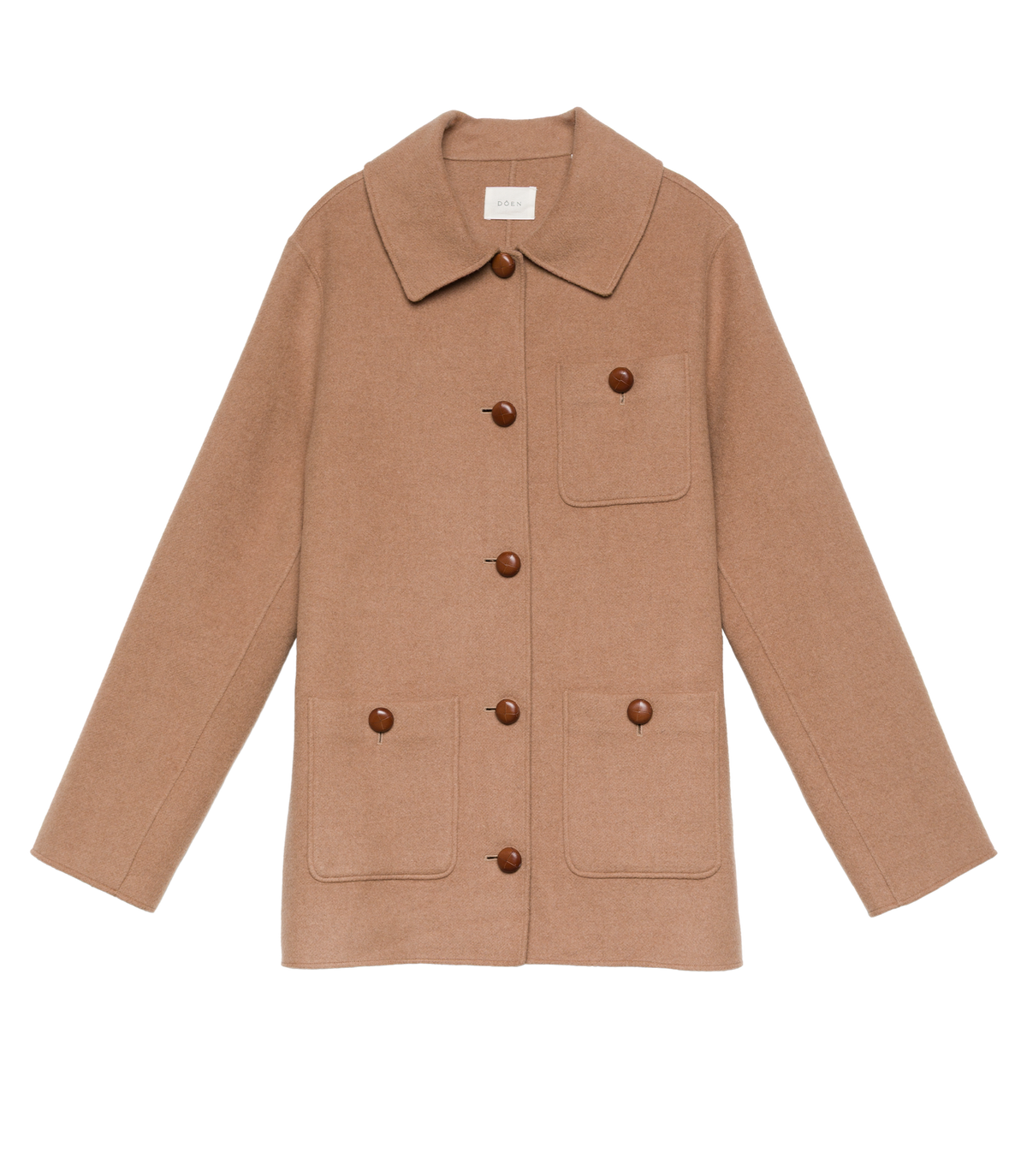 Germain Coat in Light Khaki - view 8