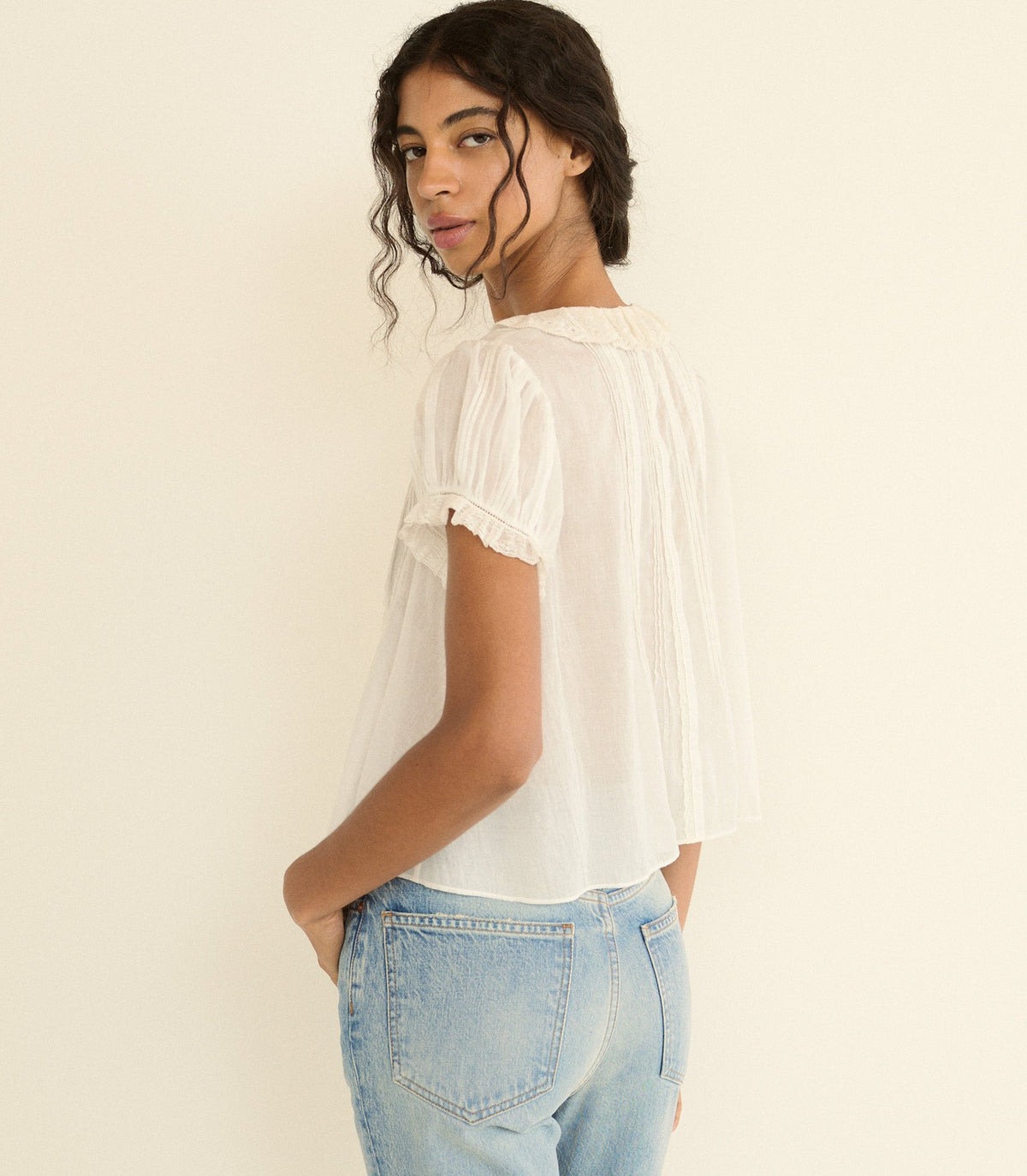 Helena Top in Salt - view 4