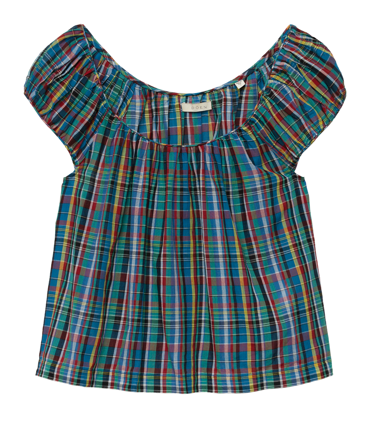 Jessa Top in Alderbrook Plaid - view 10