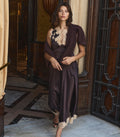 Equestrian Brown with Cream Lace