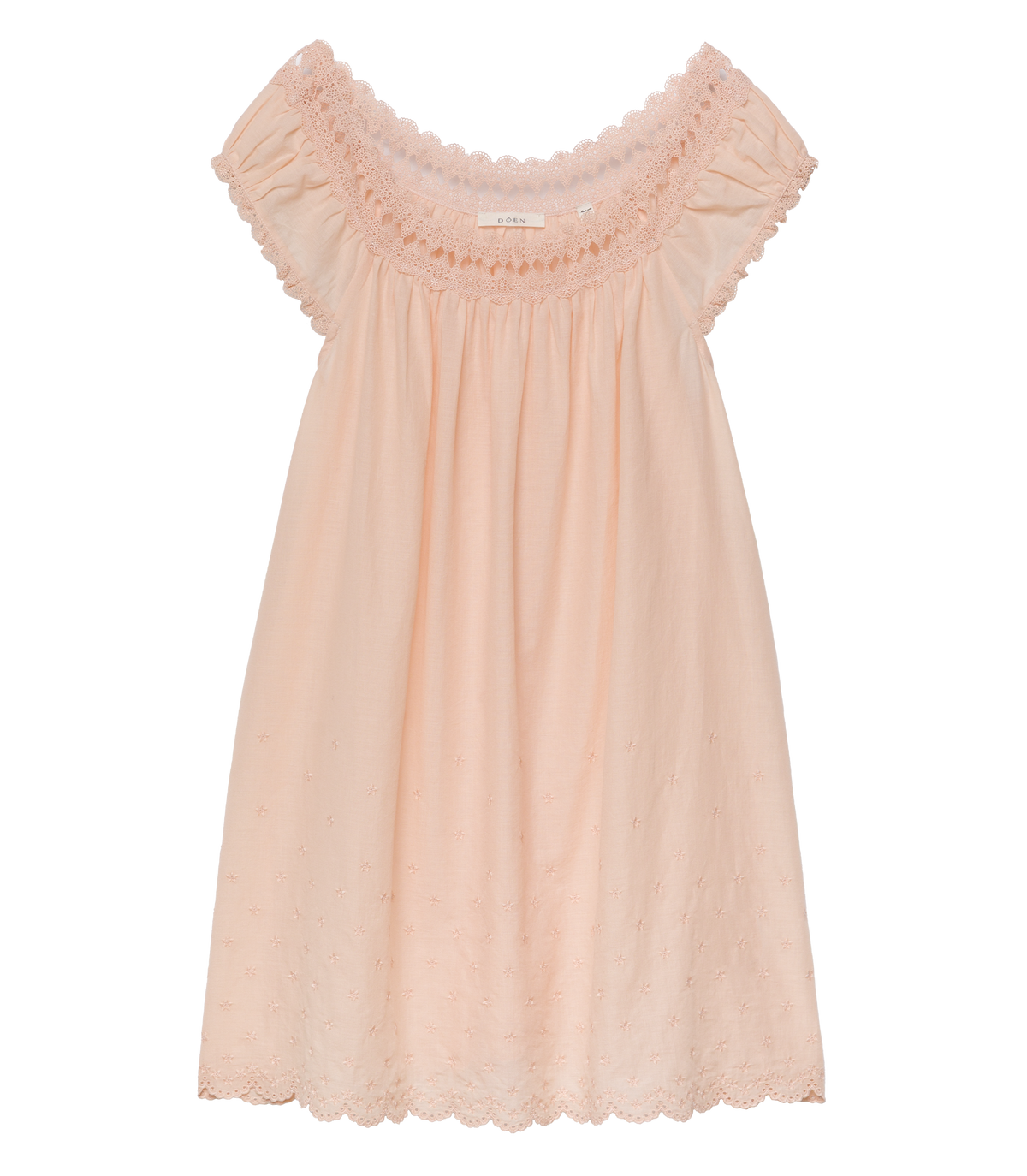 Lelia Nightgown in Peach Sorbet - view 5