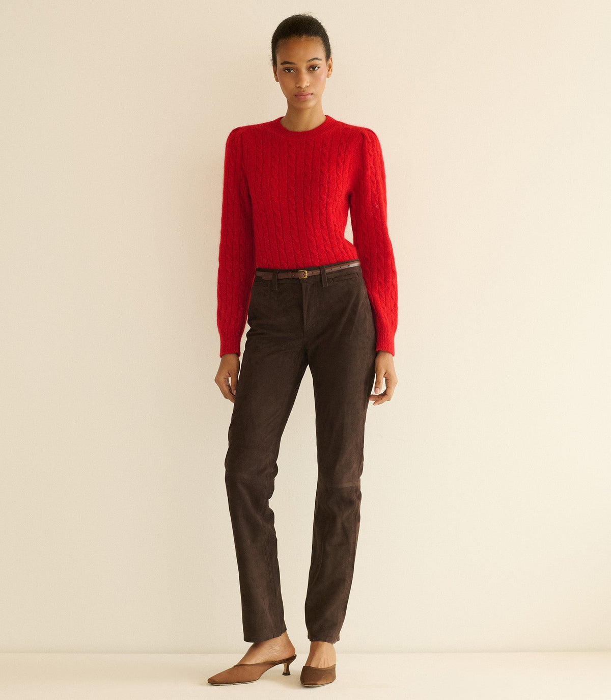 Lindon Sweater in Cerise - view 3