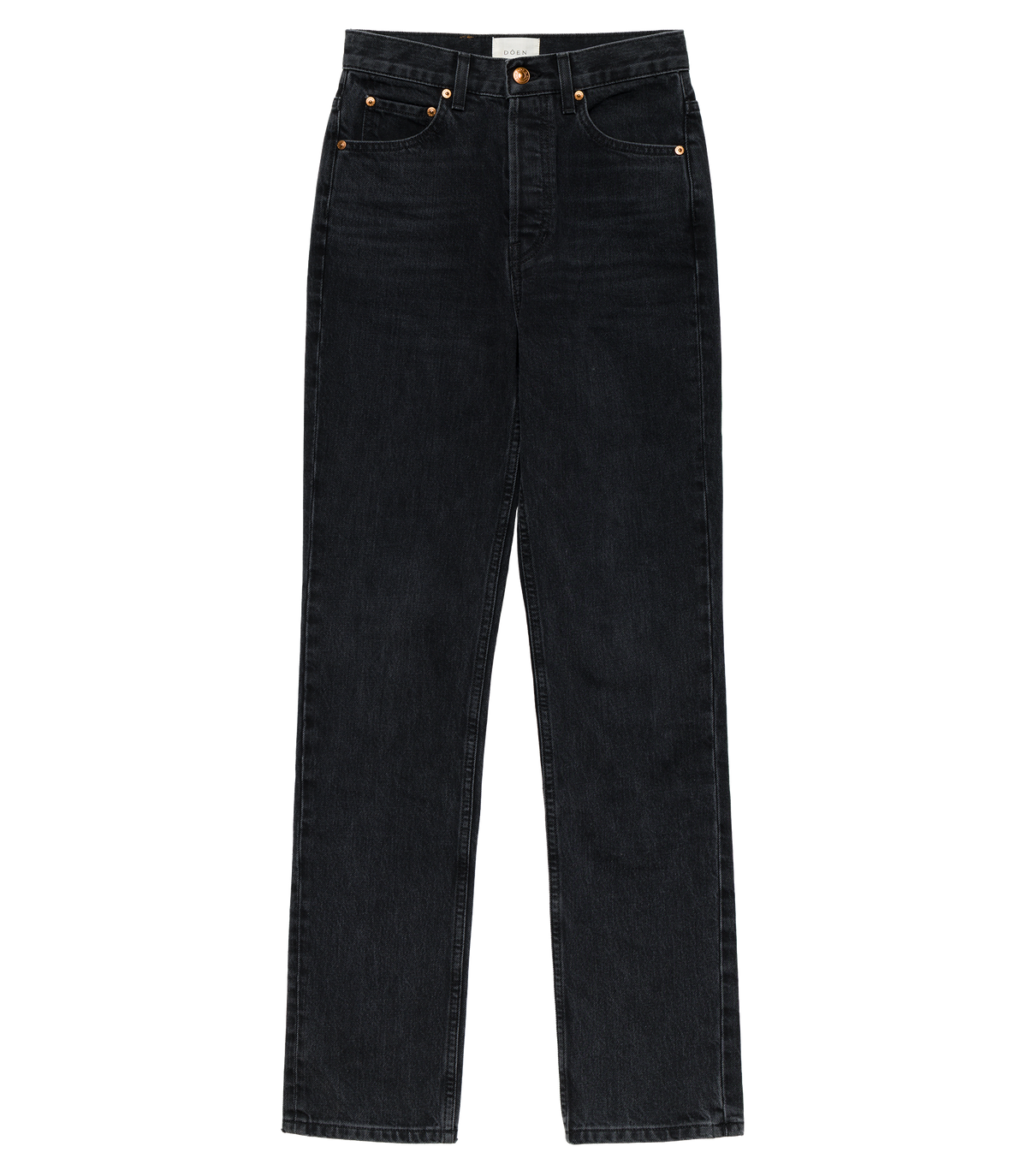 Ondine Jean in Coal Black Wash - view 8