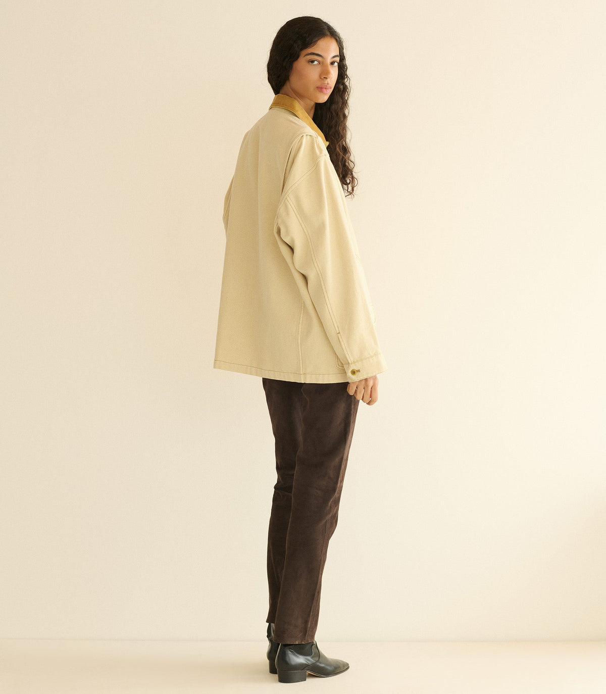 Pascual Jacket in Straw - view 7