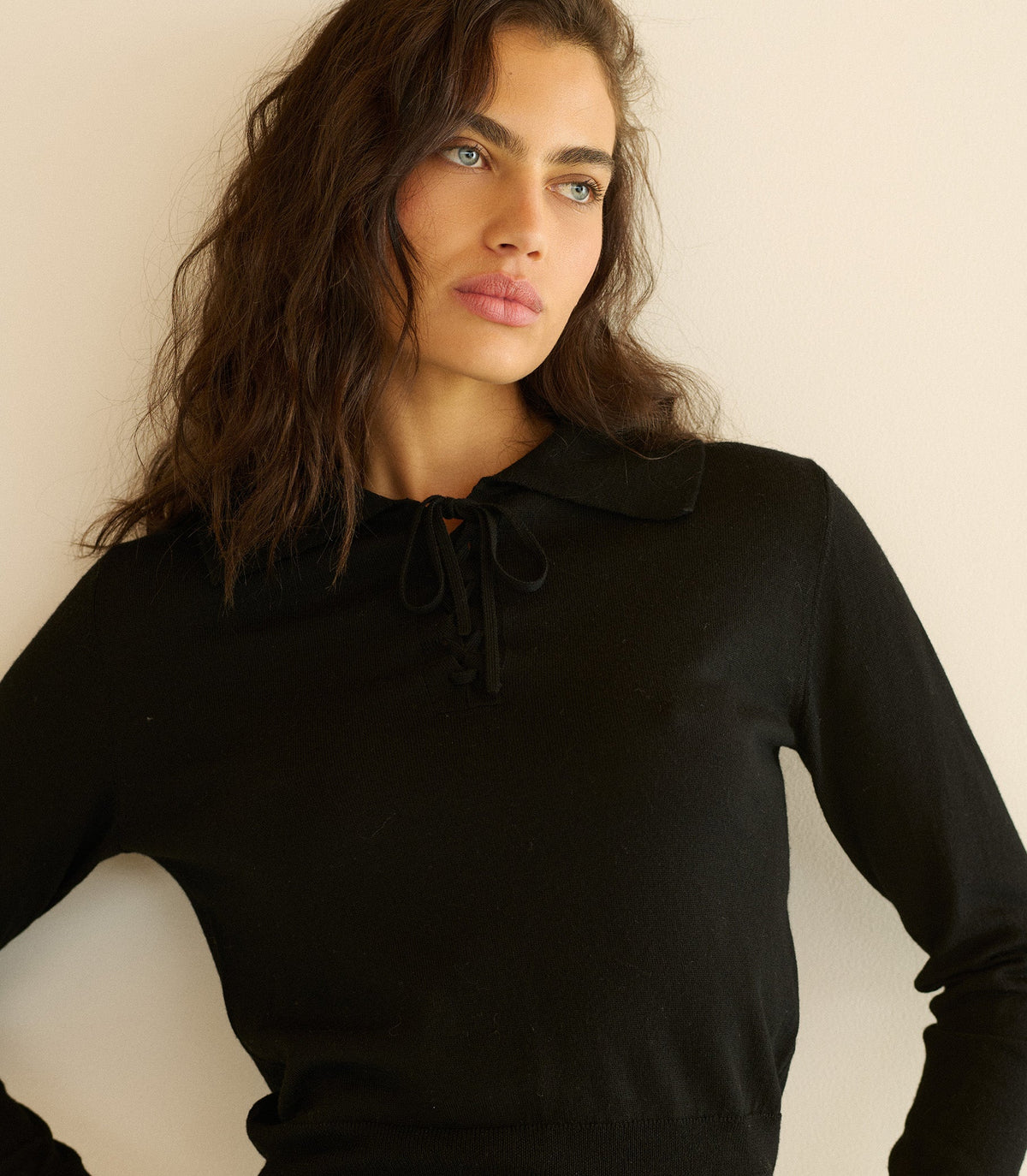 Reed Sweater in Black - view 5