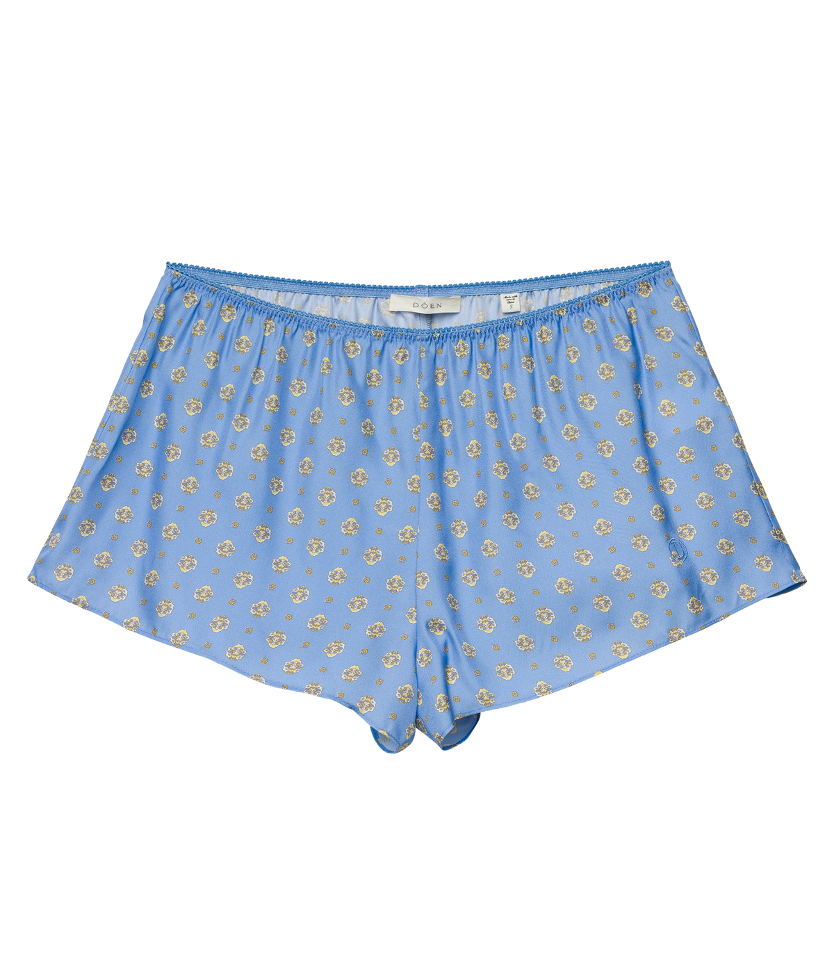 Thelma Short in Periwinkle Cadiz Foulard - view 6