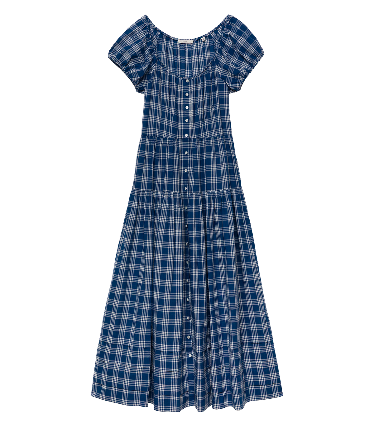 Valenne Dress in Dorset Plaid - view 7