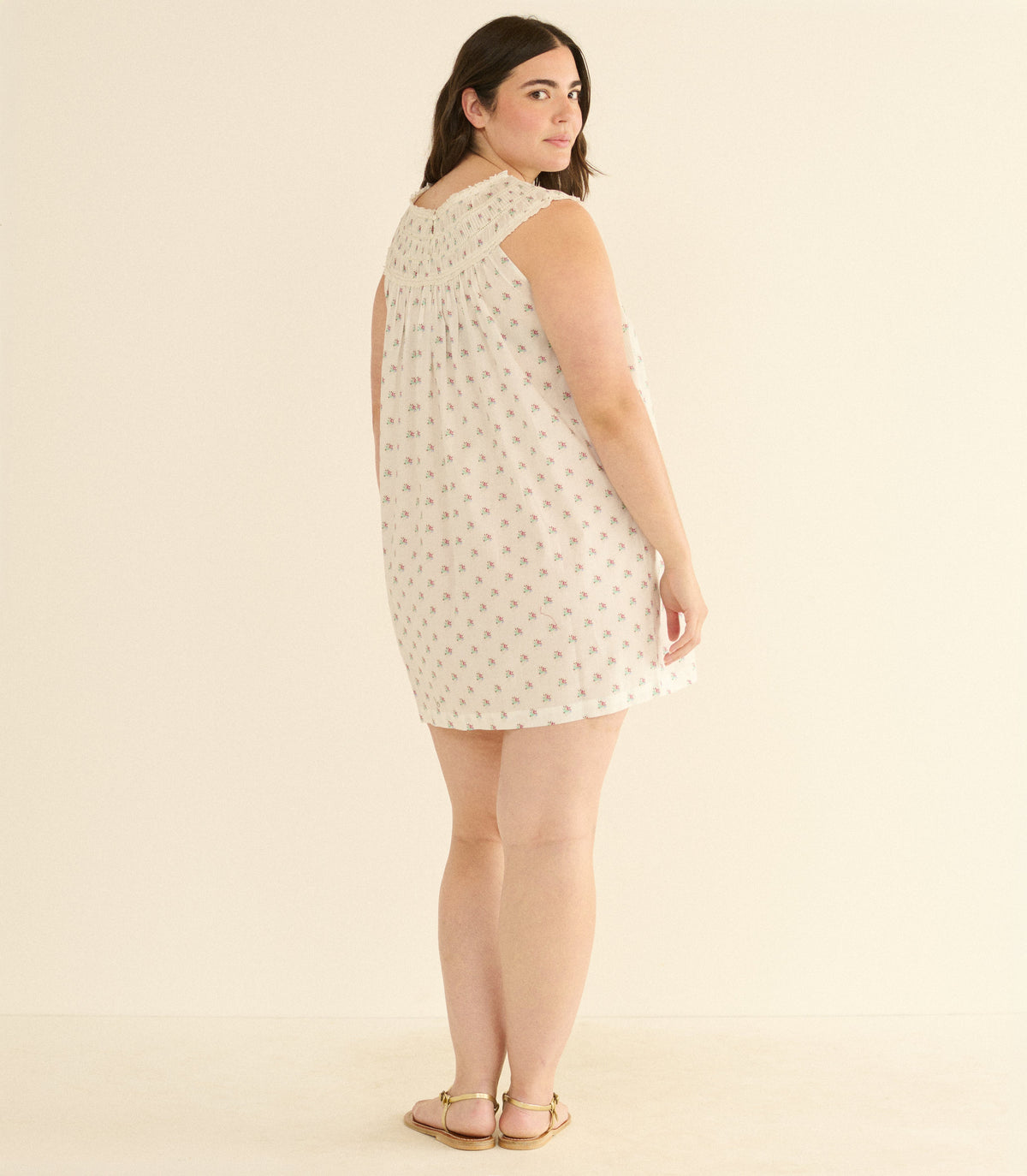 Verity Dress in Petit Posy Calico - view 6