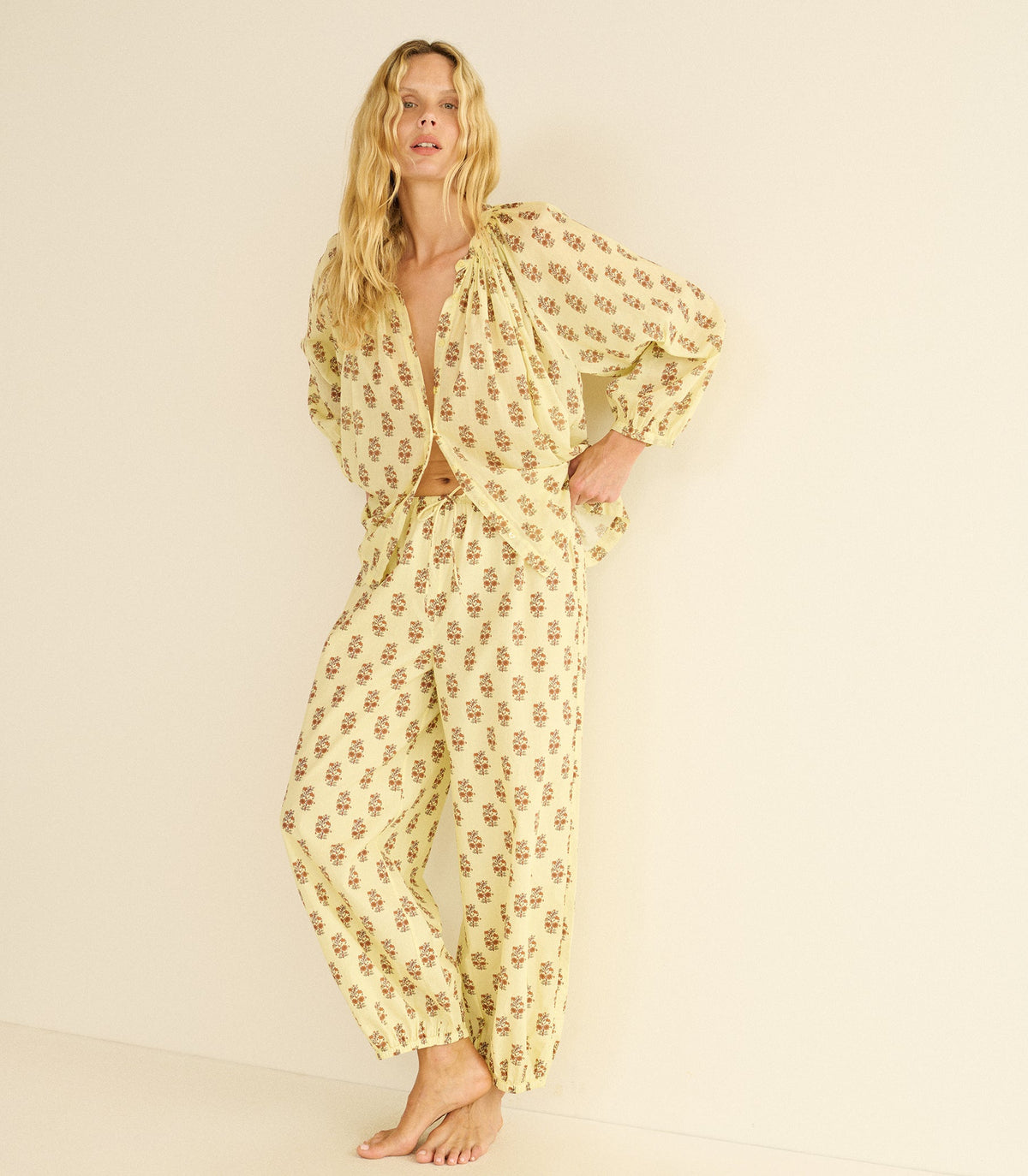 Yarrow Pant in Dandelion Grove - view 1